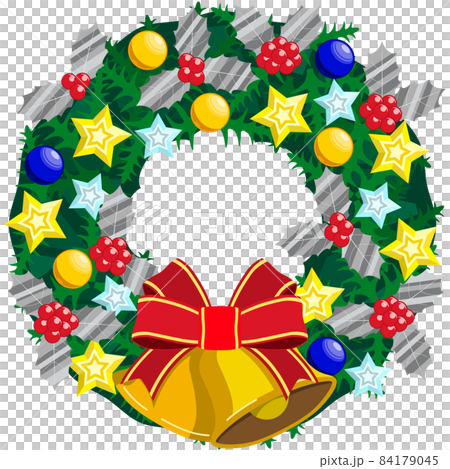 Christmas wreath illustration Christmas wreath illustration 84179045