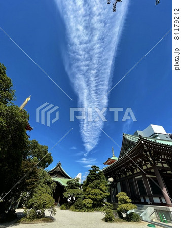 福岡パワースポット・東長寺上空に現れた雲龍(博多/福岡) 福岡パワースポット・東長寺上空に現れた雲龍(博多/福岡) 84179242