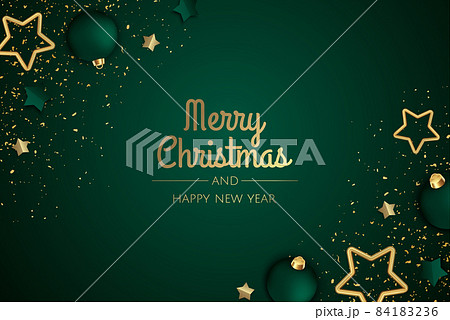Merry Christmas sale banner template. Greeting card, banner, poster, header for website 84183236
