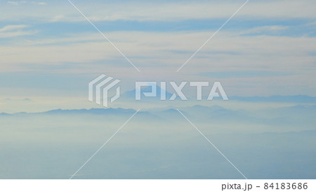 富士山と雲海 84183686