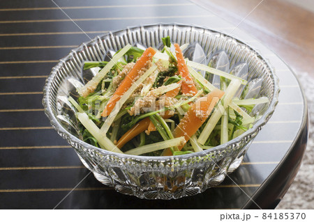 水菜の胡麻和え 水菜の胡麻和え 84185370