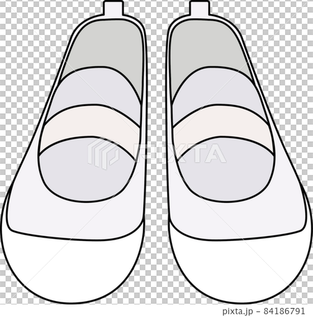 上履き ホワイト 84186791