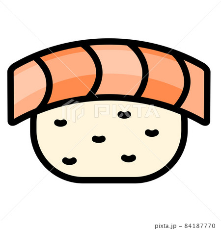 Vector illustration of Japanese food - sushi 84187770