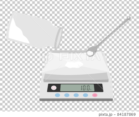 薬瓶・薬匙・電子天秤 84187869