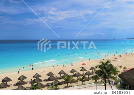 カリブ海のリゾート、カンクン 84188652