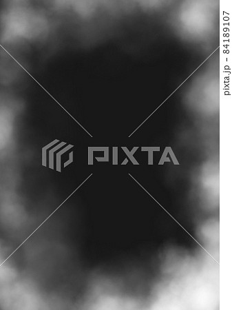 湯気風フレーム枠 84189107