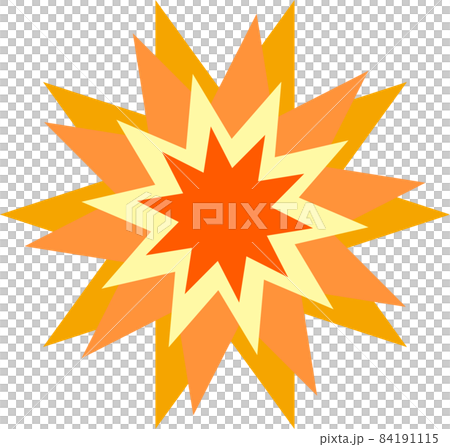 Image balloon effect of cartoon-style explosion Image balloon effect of cartoon-style explosion 84191115