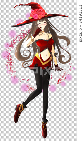 赤い薔薇の魔法使い - キャラNO.112-8 84191311