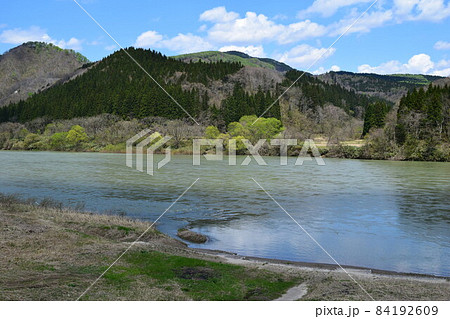 日本三大急流 最上川 84192609