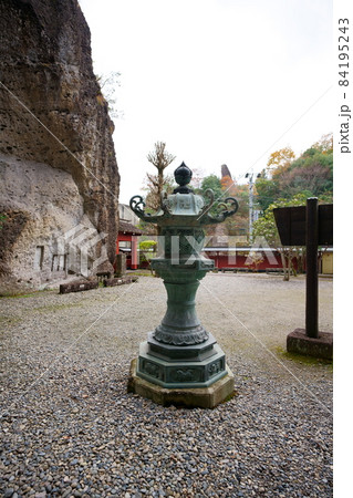 栃木県　大谷寺(大谷観音)　灯籠 84195243