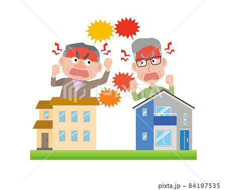 隣人とのトラブルのイメージ 隣人とのトラブルのイメージ 84197535