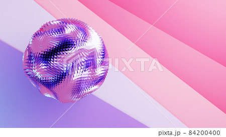 Colorful creative 3D illustration with an empty space for a text Colorful creative 3D illustration with an empty space for a text 84200400