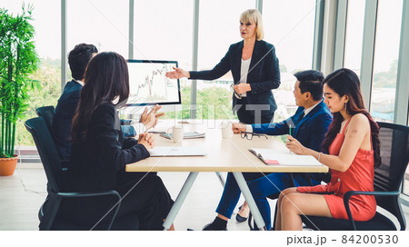 Stock market data chart analysis by ingenious computer software 84200530