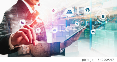 Smart warehouse management system with innovative internet of things technology Smart warehouse management system with innovative internet of things technology 84200547