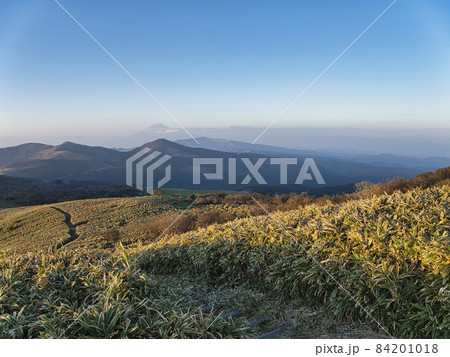 夕刻の仁科峠の景色 夕刻の仁科峠の景色 84201018