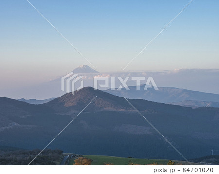 夕刻の仁科峠の景色 夕刻の仁科峠の景色 84201020
