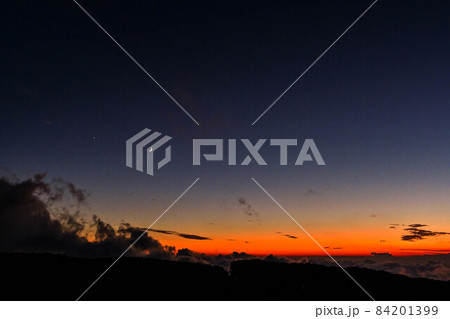 白山の夕暮れ 白山の夕暮れ 84201399