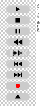 操作用ボタンのアイコンセット 84202397