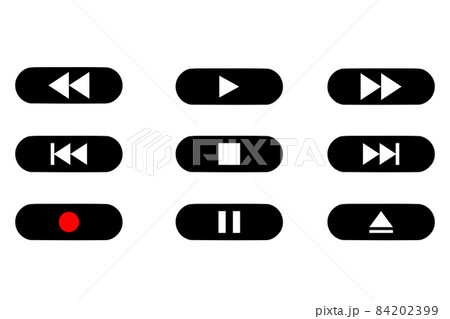 操作用ボタンのアイコンセット 84202399