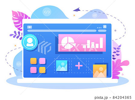UI & UX Programmer Flat Design Vector Illustration for Business Information and Team Sharing Ideas with Designer, Coding, Interface or Software App Development UI & UX Programmer Flat Design Vector Illustration for Business Information and Team Sharing Ideas with Designer, Coding, Interface or Software App Development 84204365