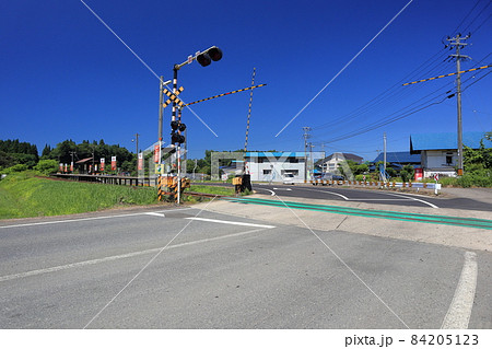 秋田内陸縦貫鉄道 小ヶ田踏切 84205123