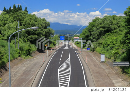 秋田県道24号鷹巣川井堂川線 ふれあい緑地付近 84205125