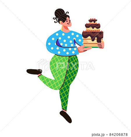 Cake Making Hobby Composition 84206878