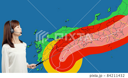 台風情報　天気予報　気象ニュース 84211432