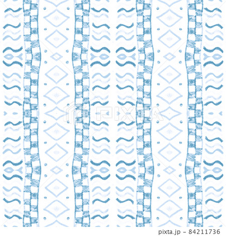 Seamless ethnic background. Geometric aztec pattern. 84211736