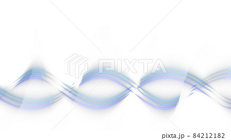 CGレーザー　3本の捻じれるレーザー光線 84212182