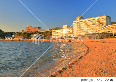【香川県】黄昏のエンジェルロード（小豆島） 84212236