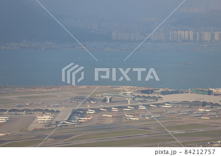 airplane parking. Hong Kong international airport. 24 oct 2021 airplane parking. Hong Kong international airport. 24 oct 2021 84212757