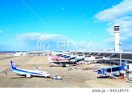 愛知県常滑市、中部国際空港の風景 愛知県常滑市、中部国際空港の風景 84218474
