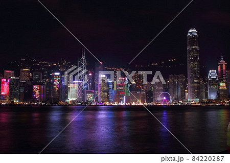 香港_旧正月の夜景 84220287