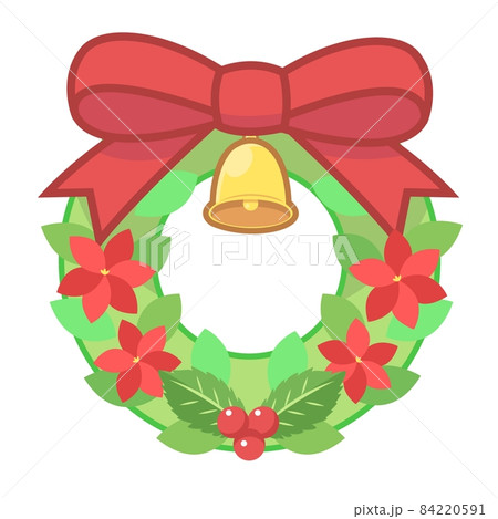 クリスマス リース イラスト クリスマス リース イラスト 84220591