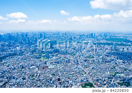 東京都心部・空撮写真 東京都心部・空撮写真 84220850