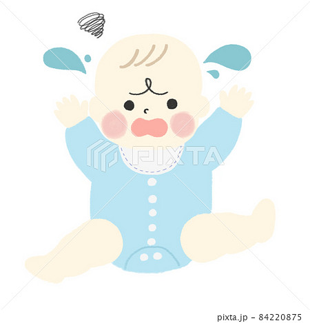 泣いている赤ちゃん 84220875