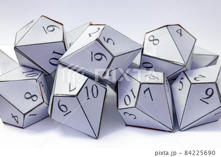 handmade Pentagonal trapezohedron dice 84225690