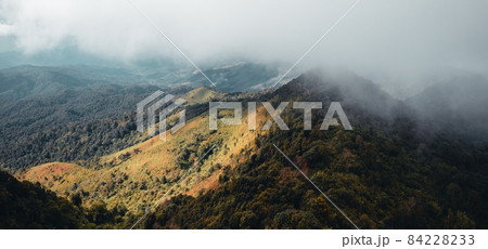 on the mountain during the day 84228233