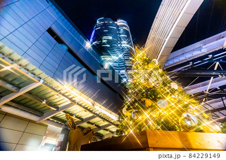 夜景イルミネーション・クリスマスツリー六本木ヒルズ 84229149