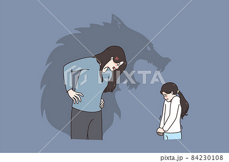 Home harassment and fears concept. 84230108