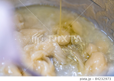 home production of organic soap for body care 84232973
