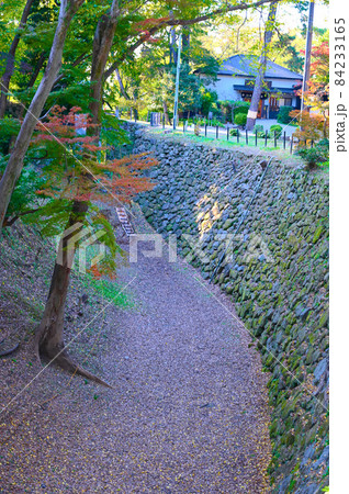 岡崎城　清海堀石垣　岡崎市 84233165