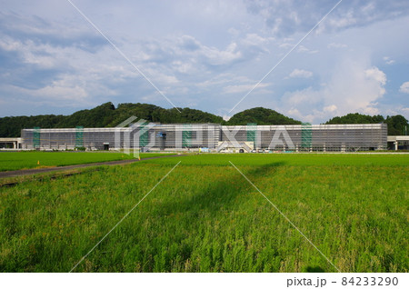 建設中の北陸新幹線　越前たけふ駅　福井県越前市　2021年7月 84233290