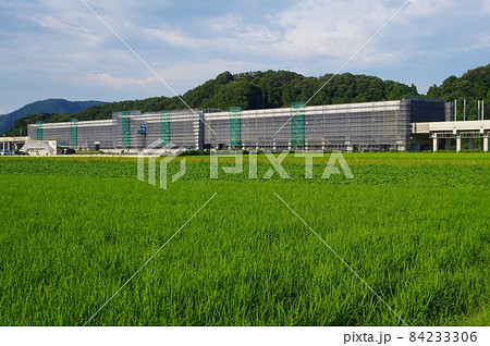 建設中の北陸新幹線　越前たけふ駅　福井県越前市　2021年7月 84233306