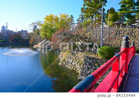岡崎城　龍城堀　神橋　岡崎市 84233494
