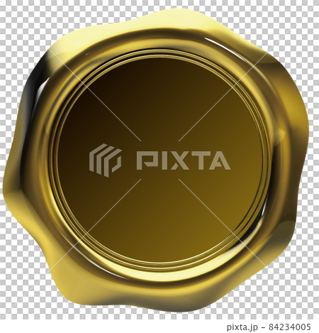 黄金のシールワックスのエンブレム 黄金のシールワックスのエンブレム 84234005