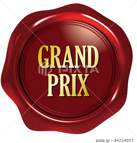 GRANDPRIX　赤いシールワックスのエンブレム 84234057