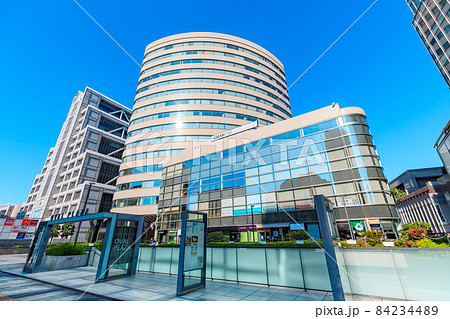 東京　渋谷区　神宮前の都市風景　青山オーバルビル 84234489