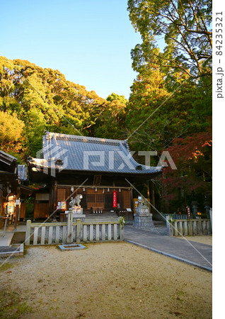 松平郷 松平東照宮 拝殿 愛知県豊田市 松平郷 松平東照宮 拝殿 愛知県豊田市 84235321